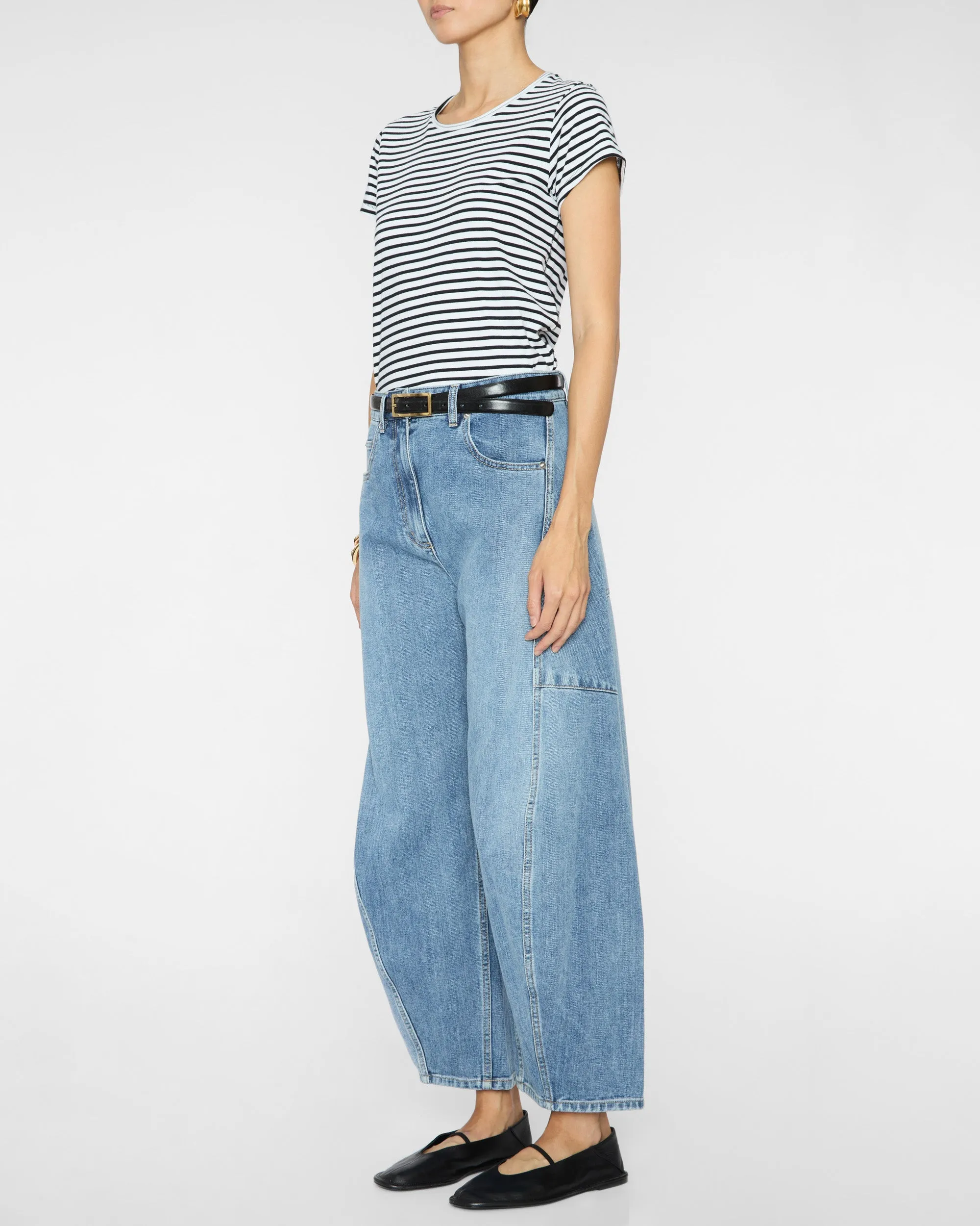 Black White Stripe T-Shirt