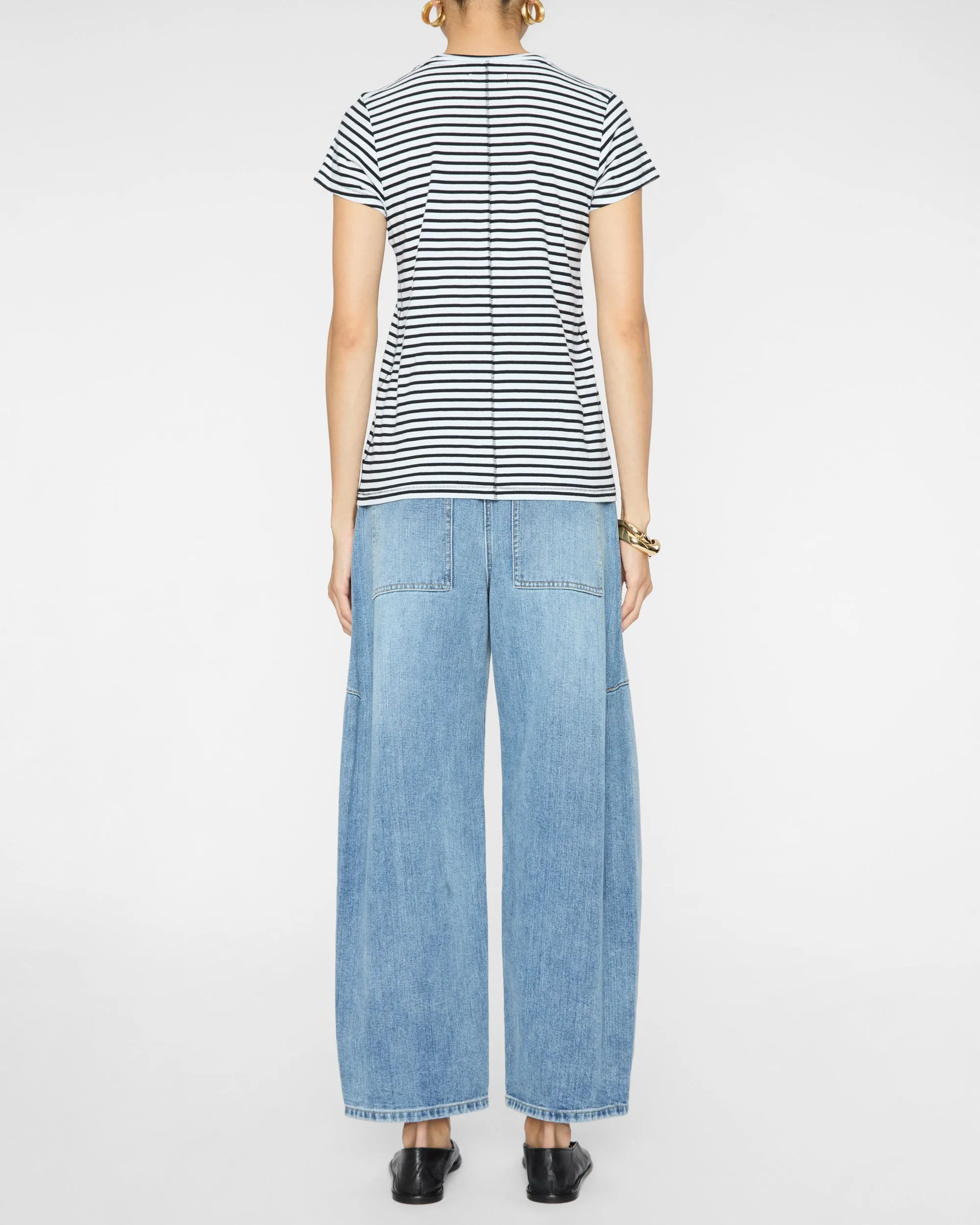 Black White Stripe T-Shirt