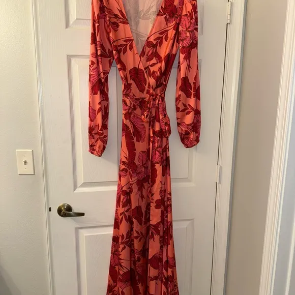 Boston Proper Silk Maxi Dress!