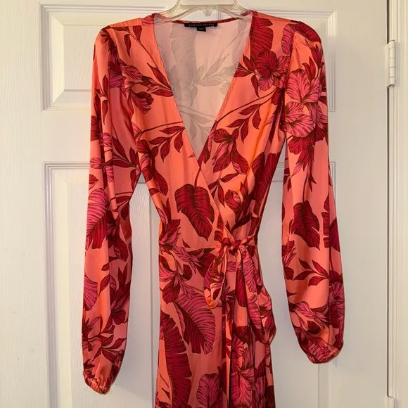 Boston Proper Silk Maxi Dress!