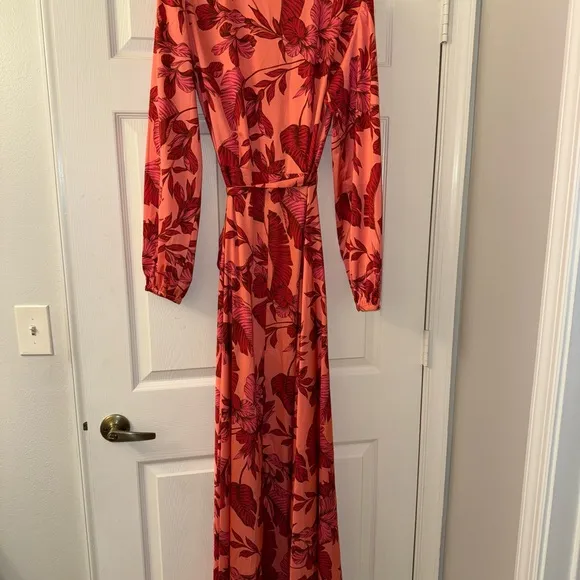 Boston Proper Silk Maxi Dress!