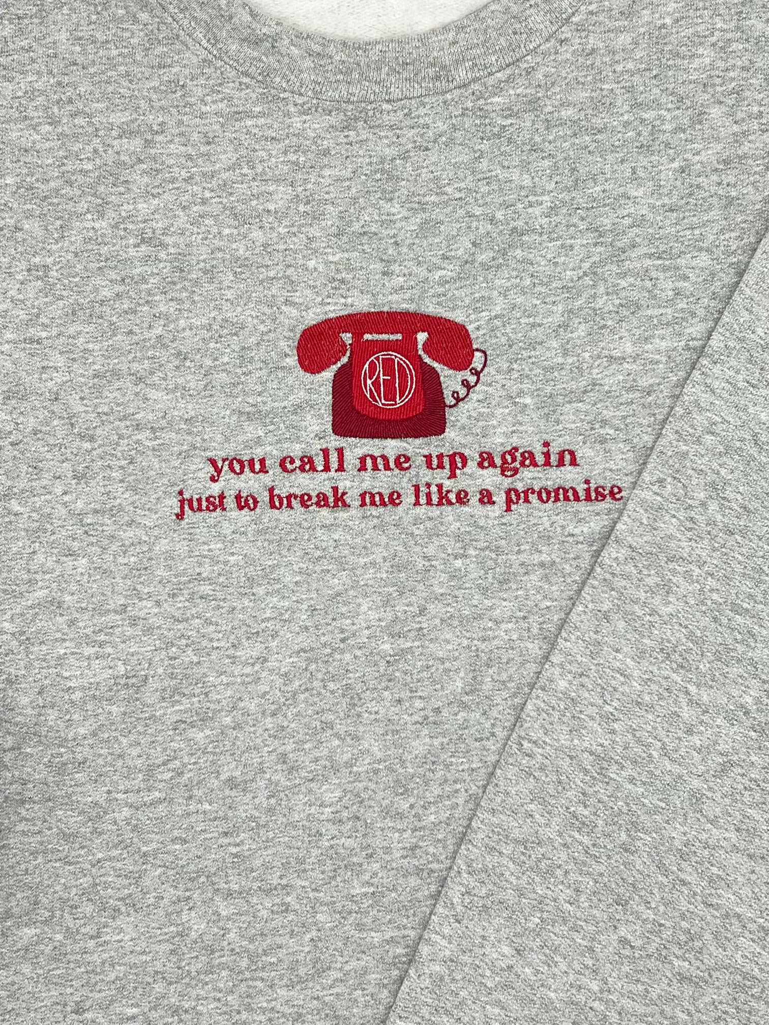 Break Me Like A Promise Crewneck