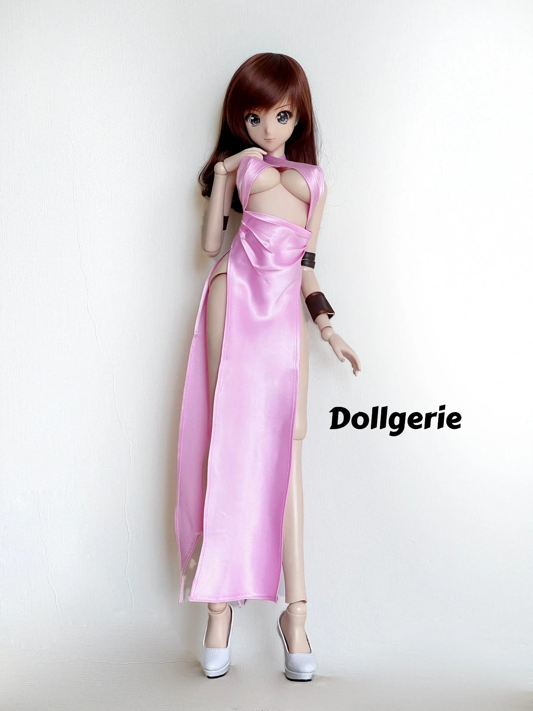 Breast Cancer Awareness Dress for SmD / DD3 / DDdy