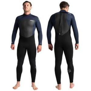 C-Skins Legend 5:4:3mm Men's Wetsuit Black/Slate Navy/Grey