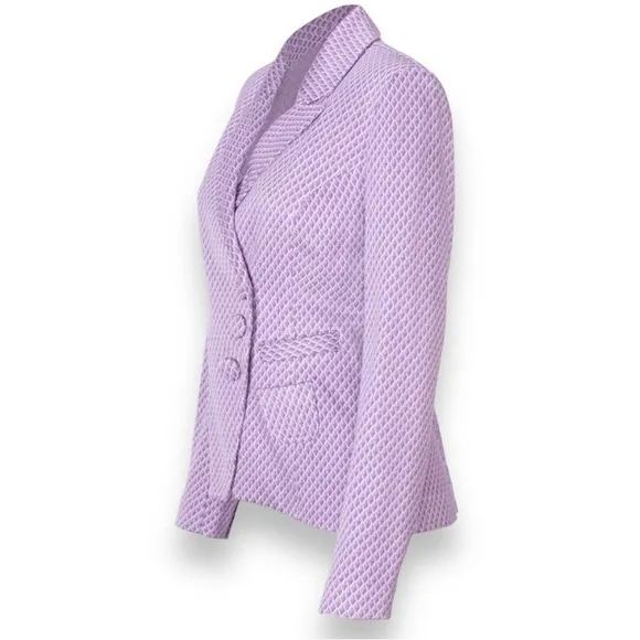 CAbi Imperial Blazer Size M Lavender Lilac Jacket Soft and Comfy Brand New!