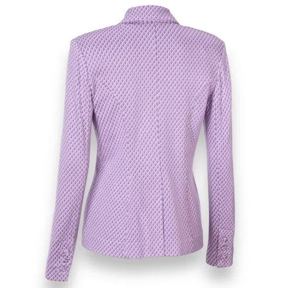 CAbi Imperial Blazer Size M Lavender Lilac Jacket Soft and Comfy Brand New!
