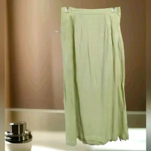 CAROL ANDERSON Women's Long Pistacio/Linen Dress Skirt Size Medium NEW With TAGS