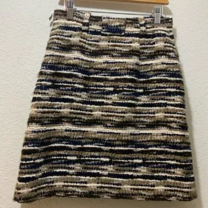 CARVEN  Tweed A-Line  Skirt