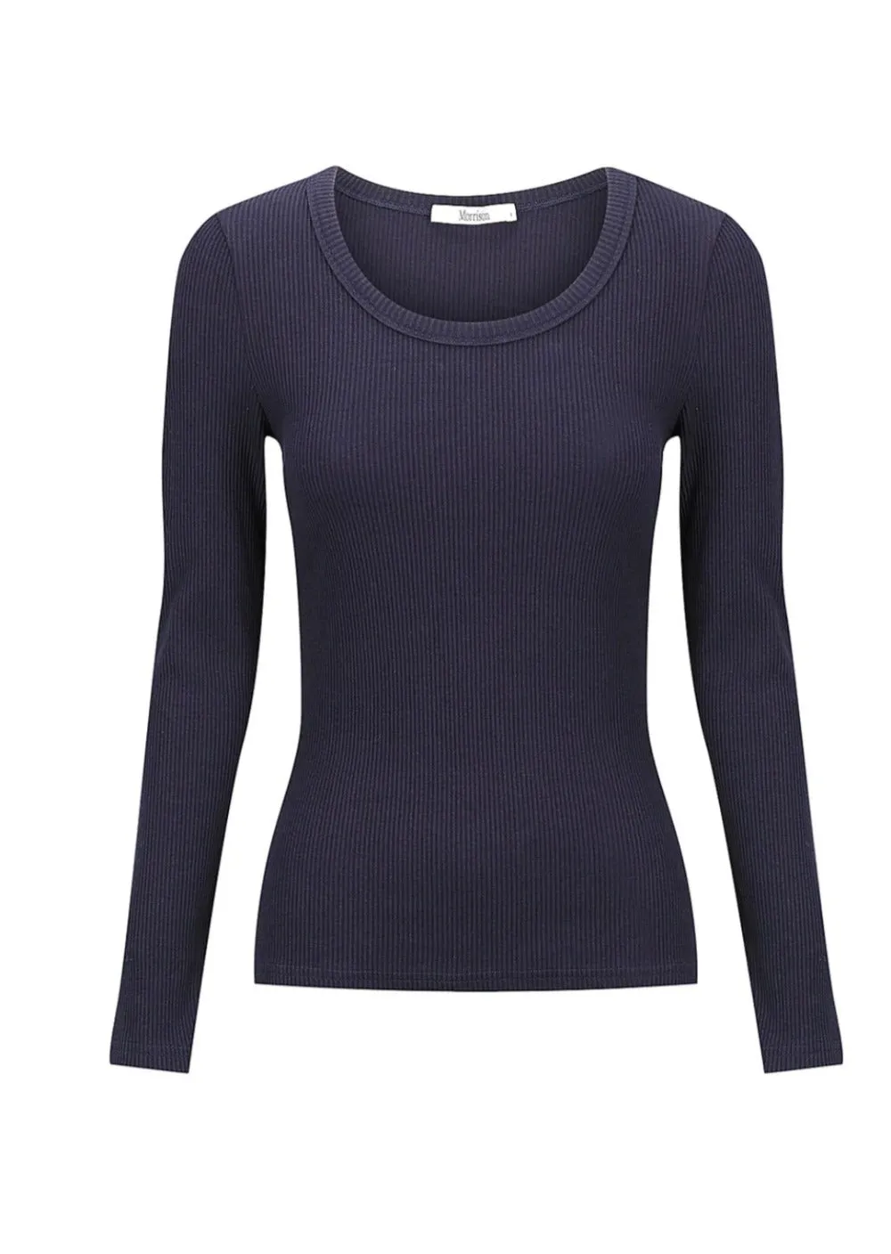 Cassie L/S Tee Navy