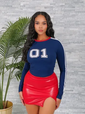 CAY1233P - "01" LONG SLEEVE TOP