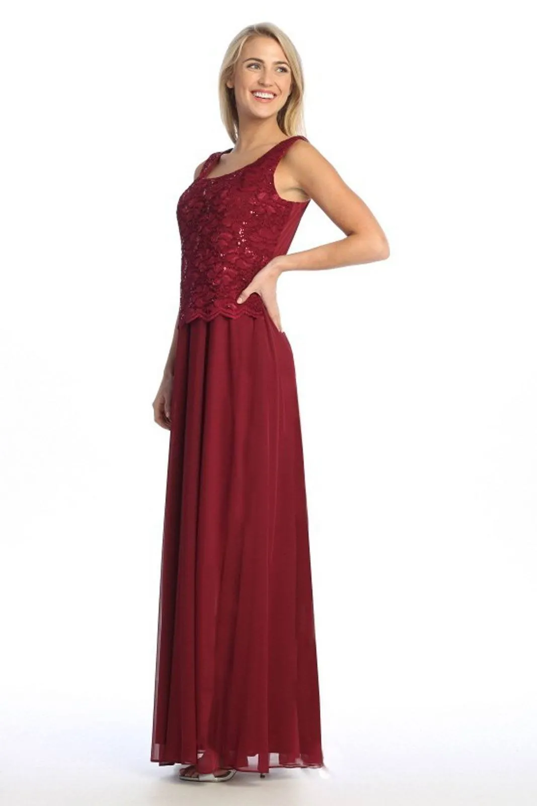 Celavie 6430-L Dress Mother of the Bride A-Line Includes Jacket