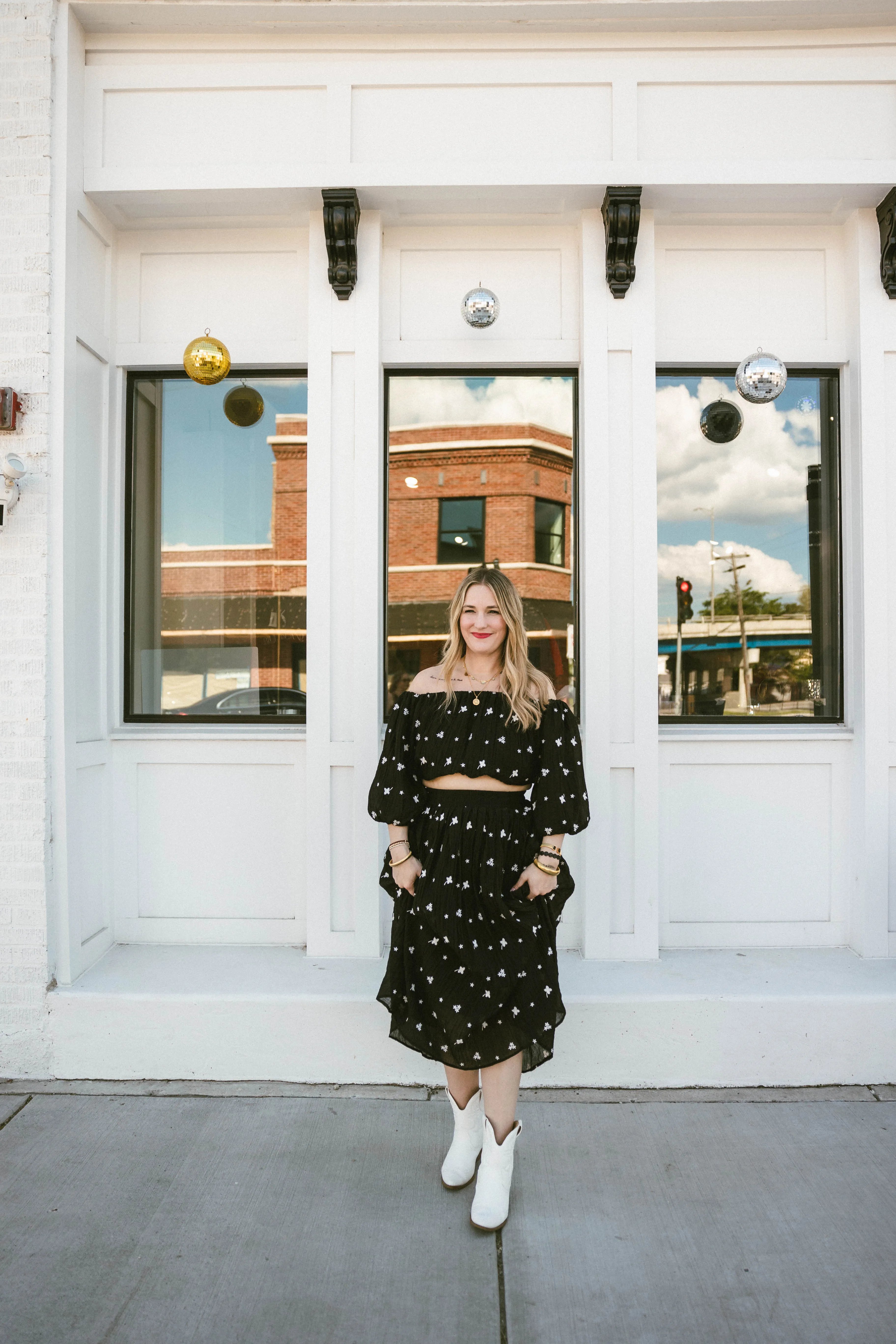 celeste skirt in black