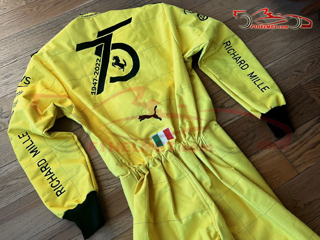 Charles Leclerc 2022 MONZA GP Racing Suit / Ferrari F1