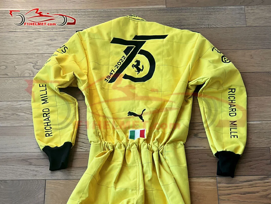 Charles Leclerc 2022 MONZA GP Racing Suit / Ferrari F1