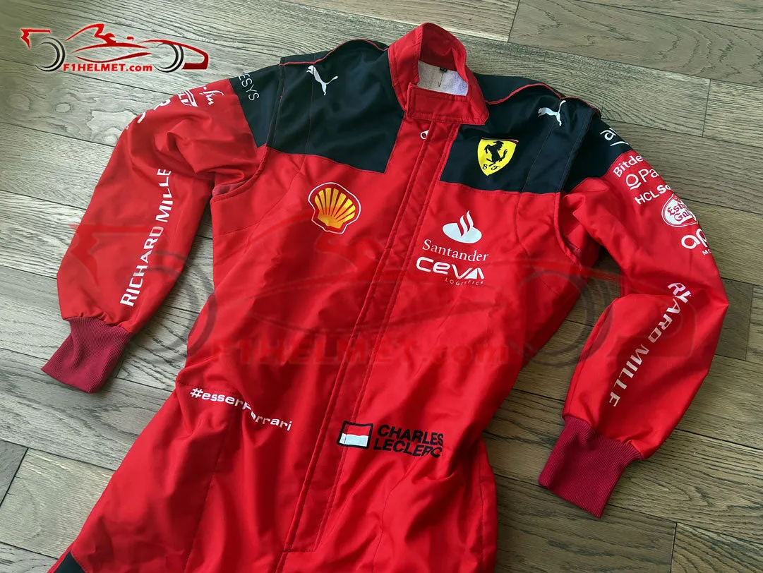Charles Leclerc 2023 Racing Suit / Ferrari F1