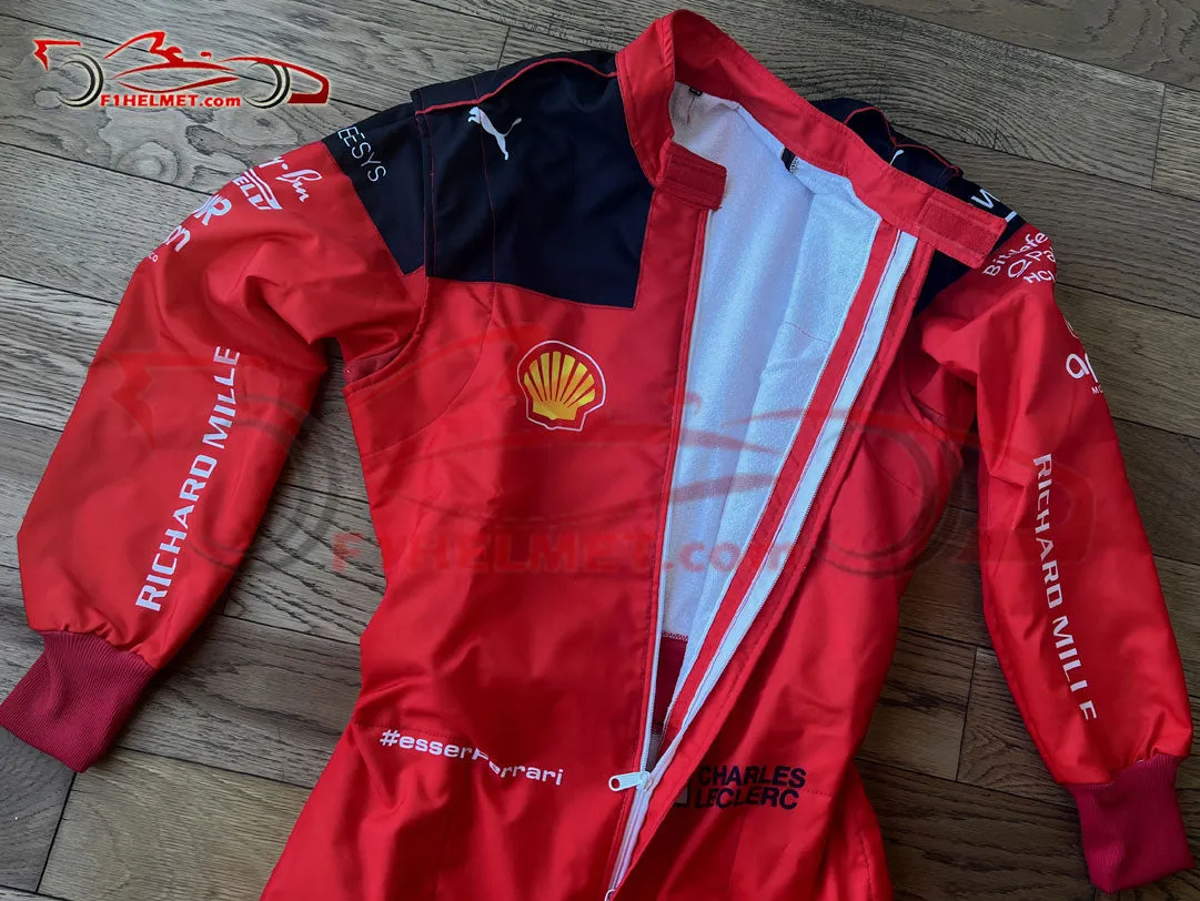 Charles Leclerc 2023 Racing Suit / Ferrari F1