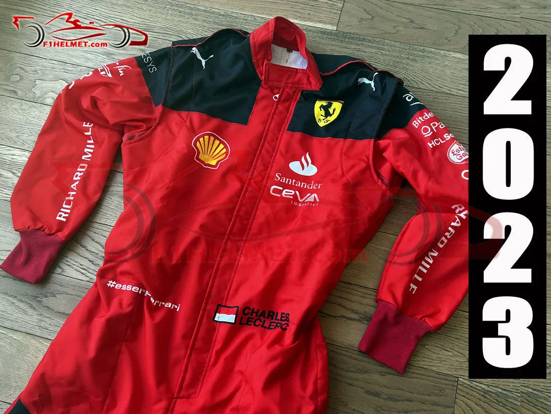 Charles Leclerc 2023 Racing Suit / Ferrari F1
