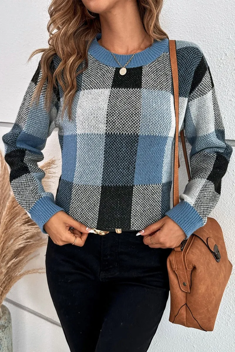 Checkmate Light Knitted Sweater