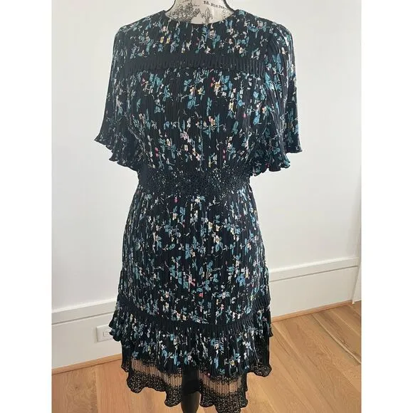 Chelsea28 Fit &amp; Flare Floral Dress XS NWT