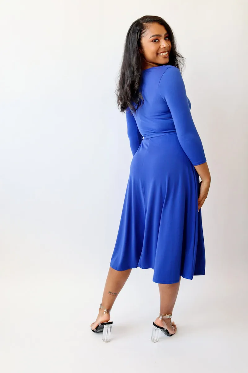 Cheryl Dress (Royal Blue)