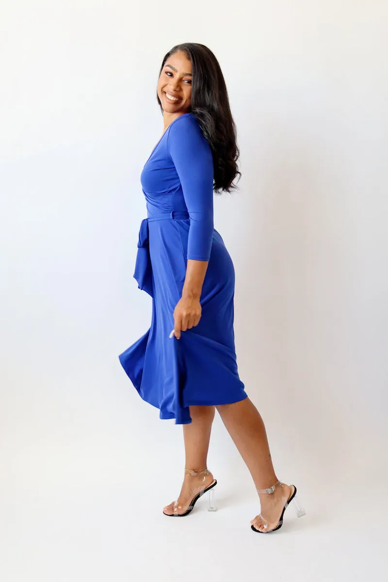 Cheryl Dress (Royal Blue)