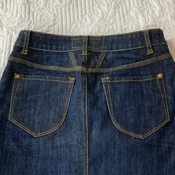 Closed A-Line denim skirt