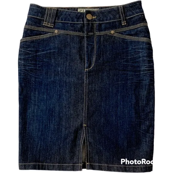 Closed A-Line denim skirt