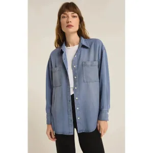 COLBIE CHAMBRAY TOP