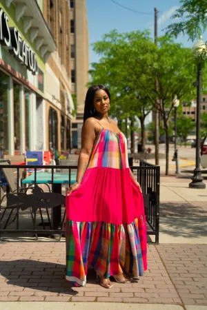 Color Me Bad Multi Maxi Dress
