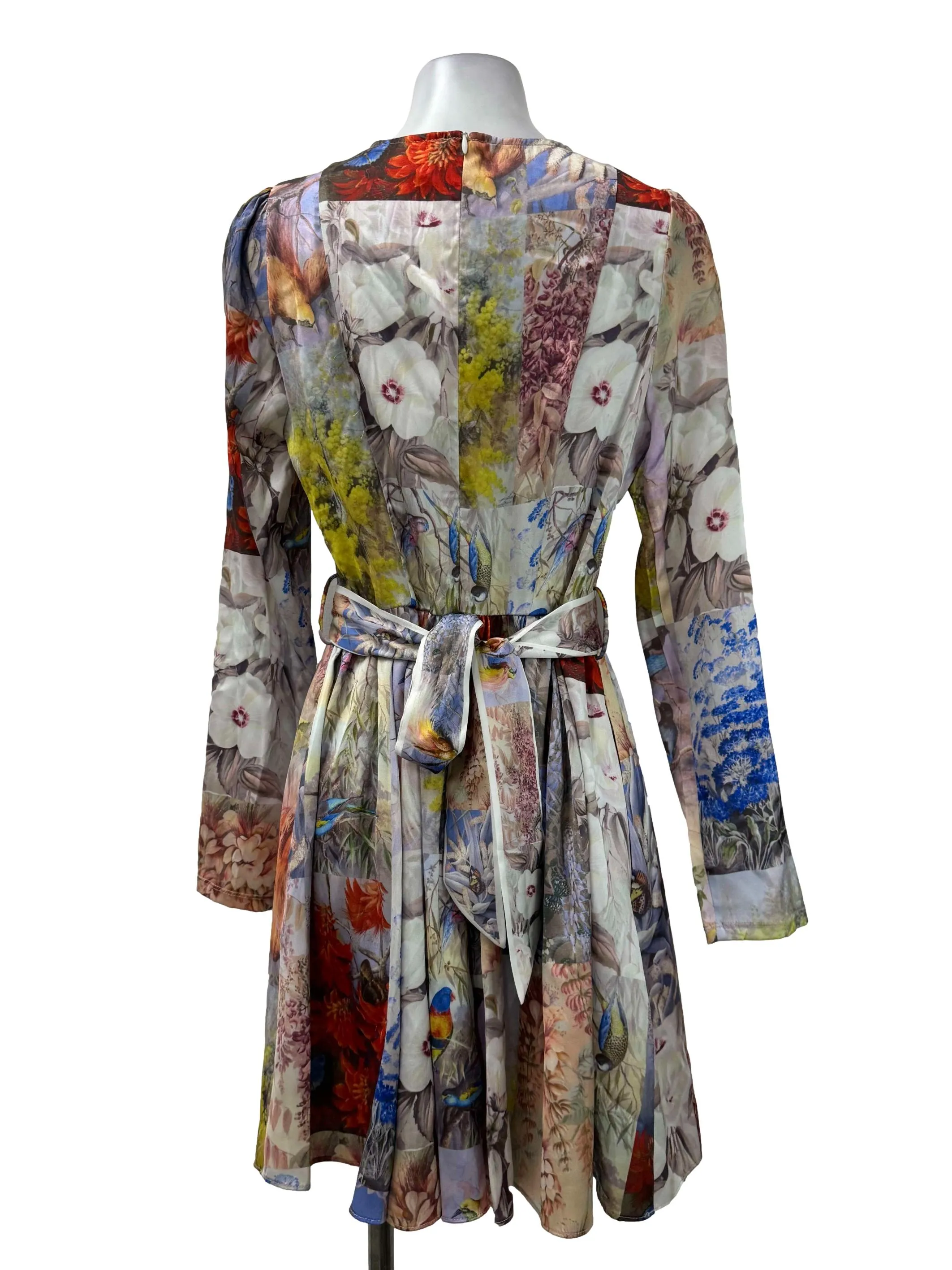 Colourful Flower Flare Dress