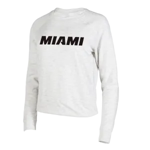 Concepts Sport Miami HEAT Mainstream Women's Long Sleeve Top