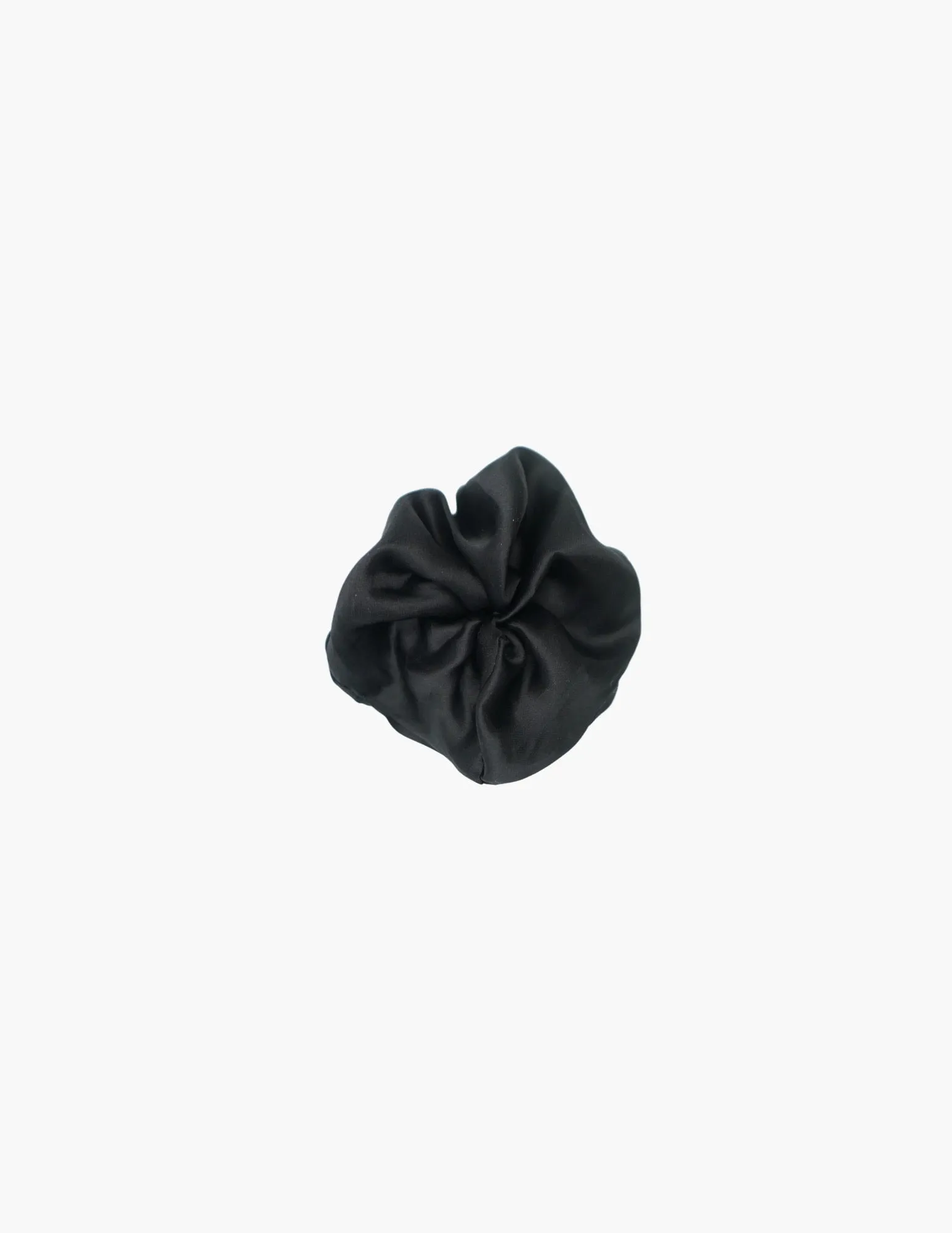 CORA PONY WRAP ORGANZA - BLACK