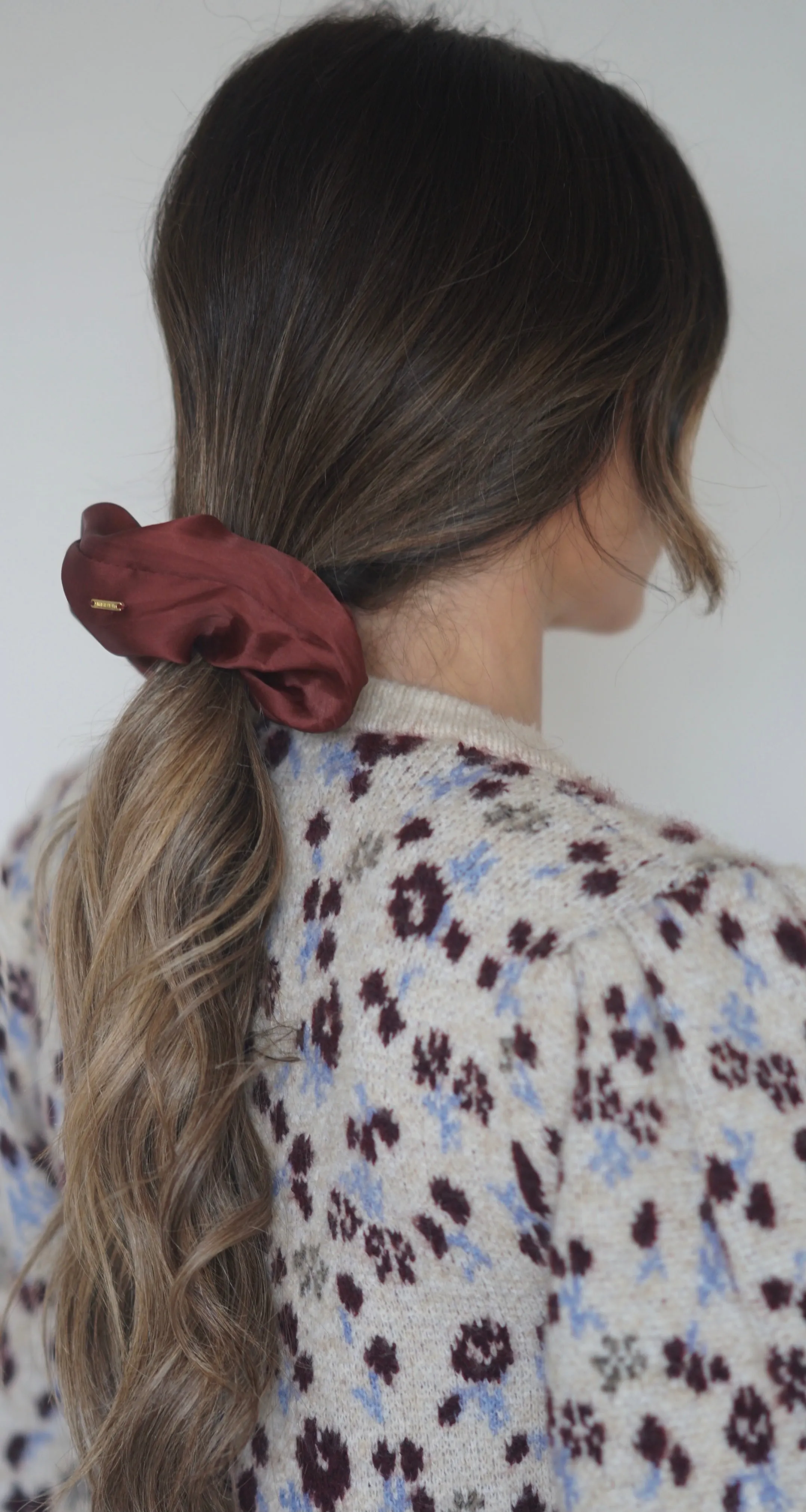 CORA PONY WRAP ORGANZA - SPICE