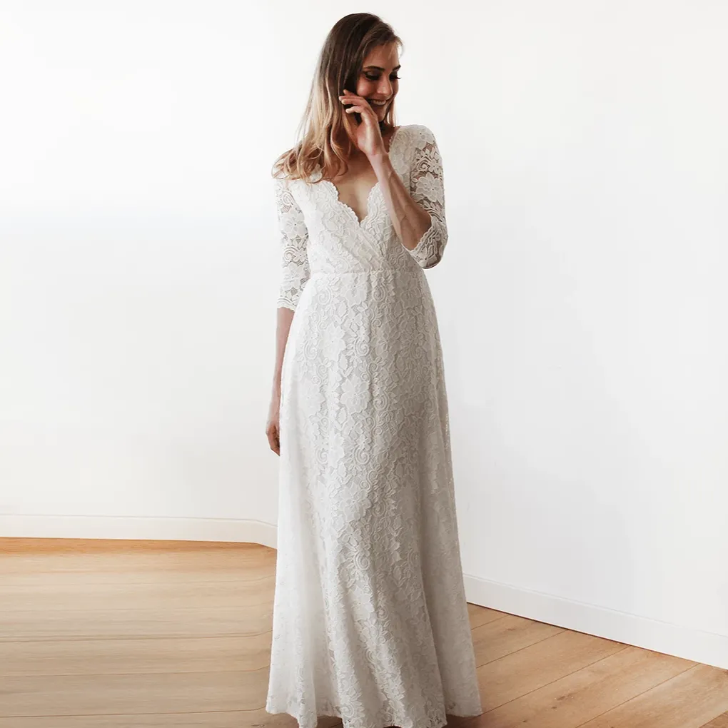 Curvy Wrap Dress #1124