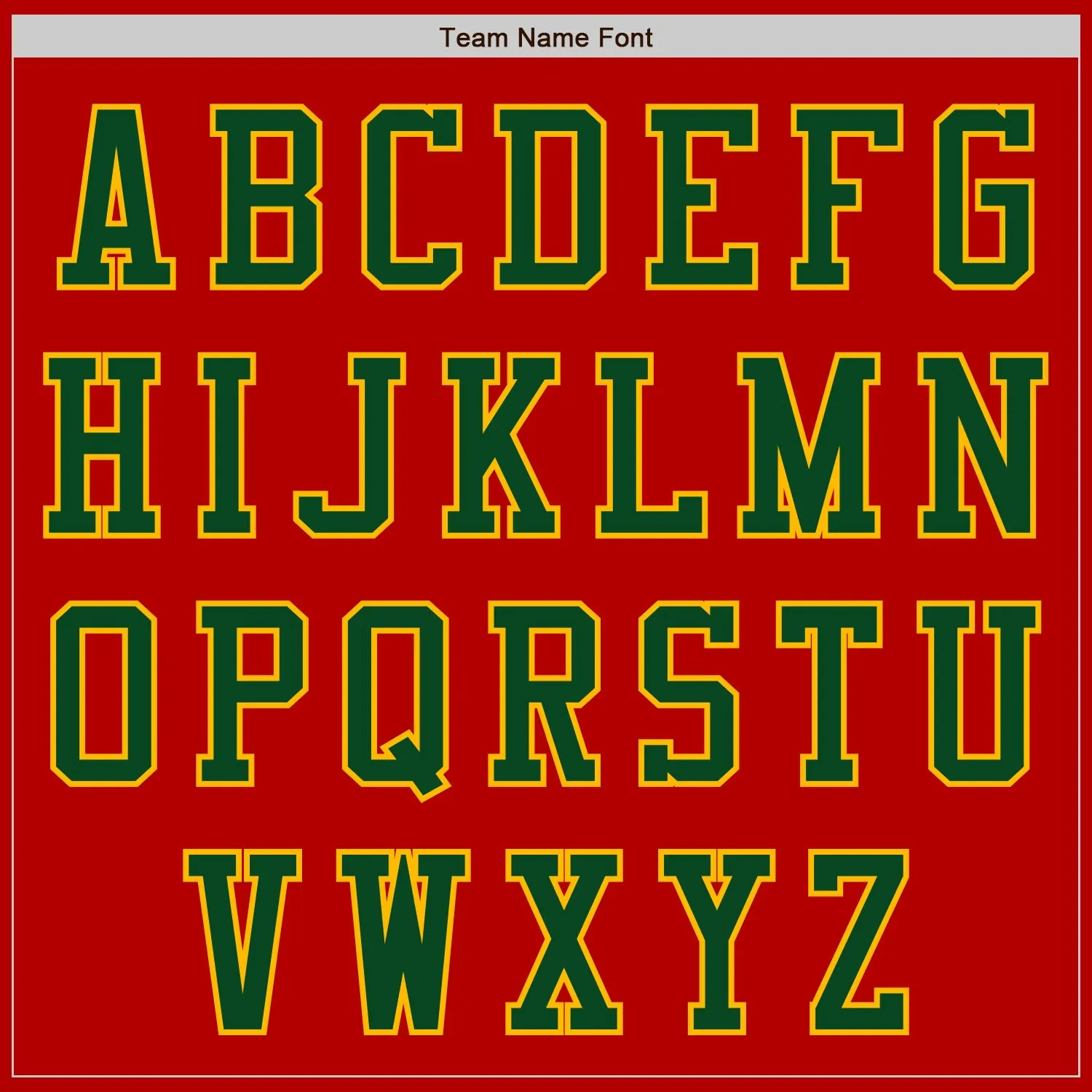 Custom Red Green-Gold Bomber Varsity Letterman Zipper Jacket