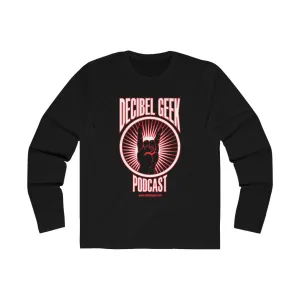 Decibel Geek Podcast (RED) - Men's Long Sleeve Tee
