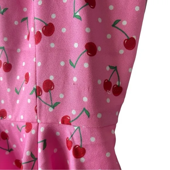 Dolls Kill Sugar Thrillz Cherry Munroe Mini Dress Medium