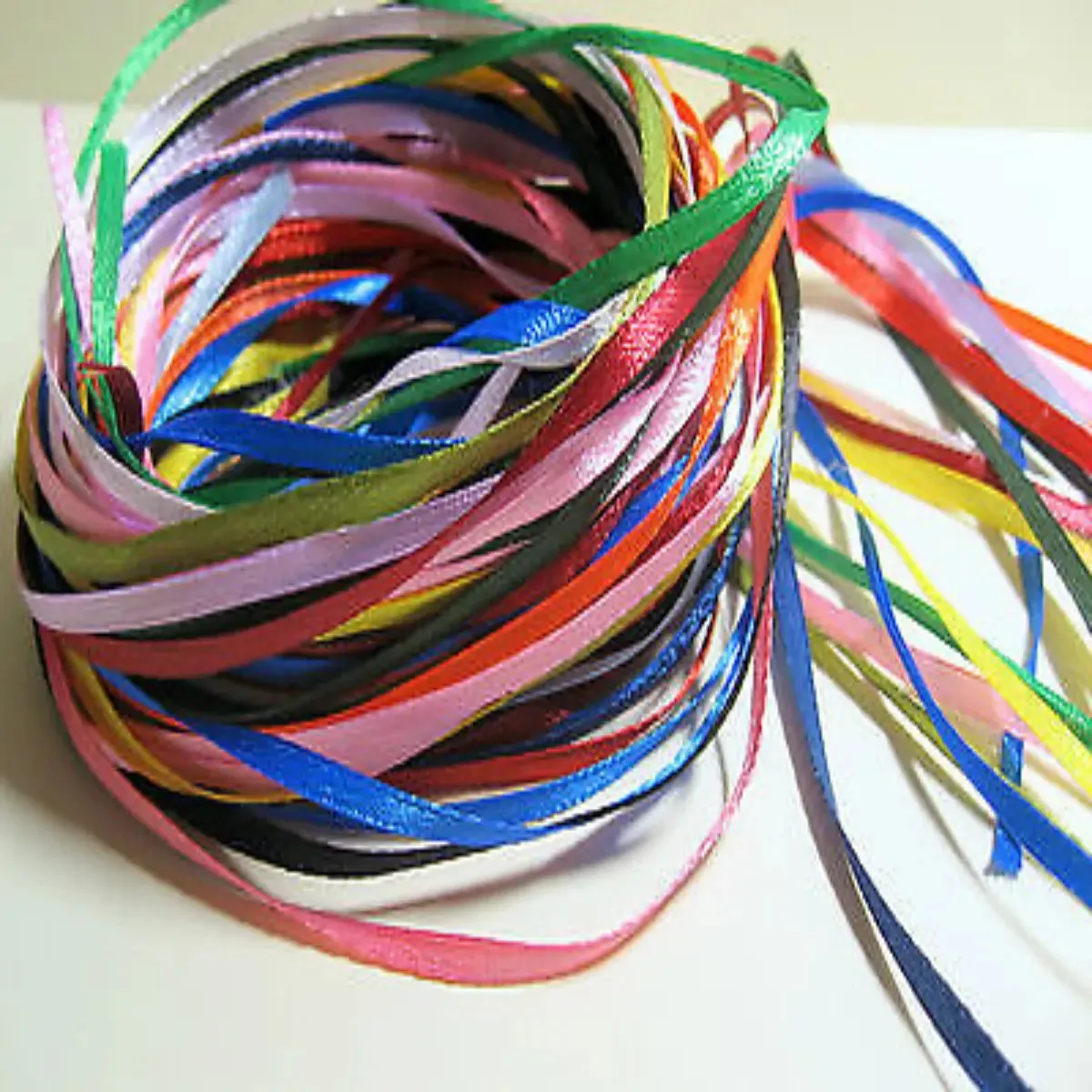 Double Sided Satin Ribbons - 6mm 100mt Rolls
