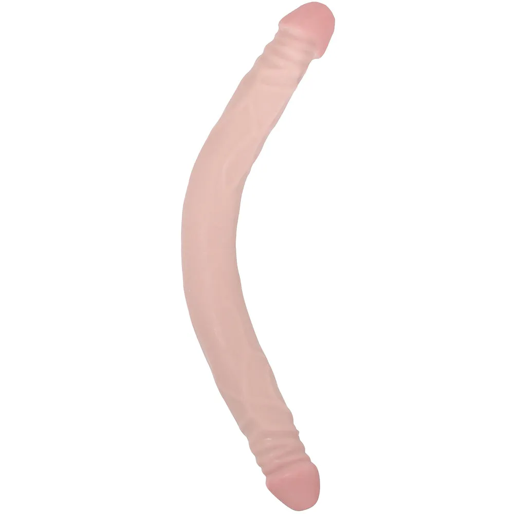 Dr. Skin  14 Inch Posable Silicone Double Dildo