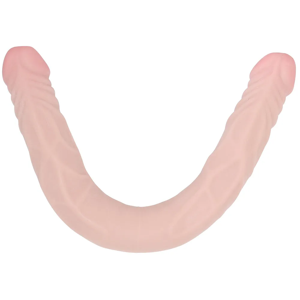 Dr. Skin  14 Inch Posable Silicone Double Dildo