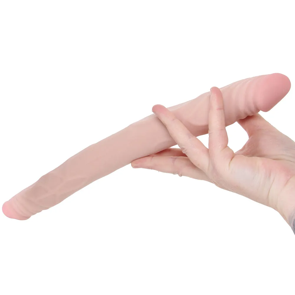Dr. Skin  14 Inch Posable Silicone Double Dildo
