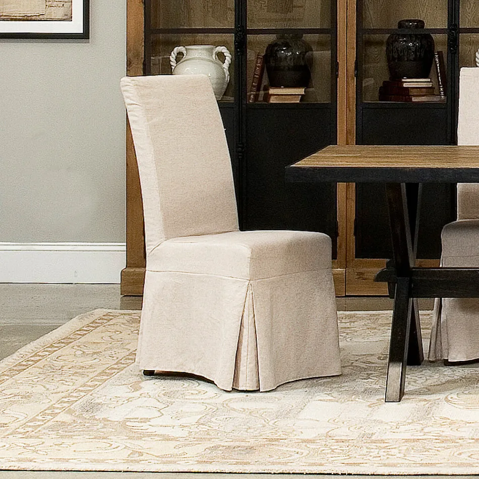 Draped Side Chair by Sarreid