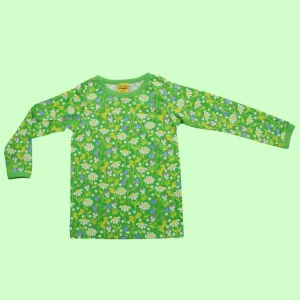 DUNS Summer Days Green - Long Sleeve Top