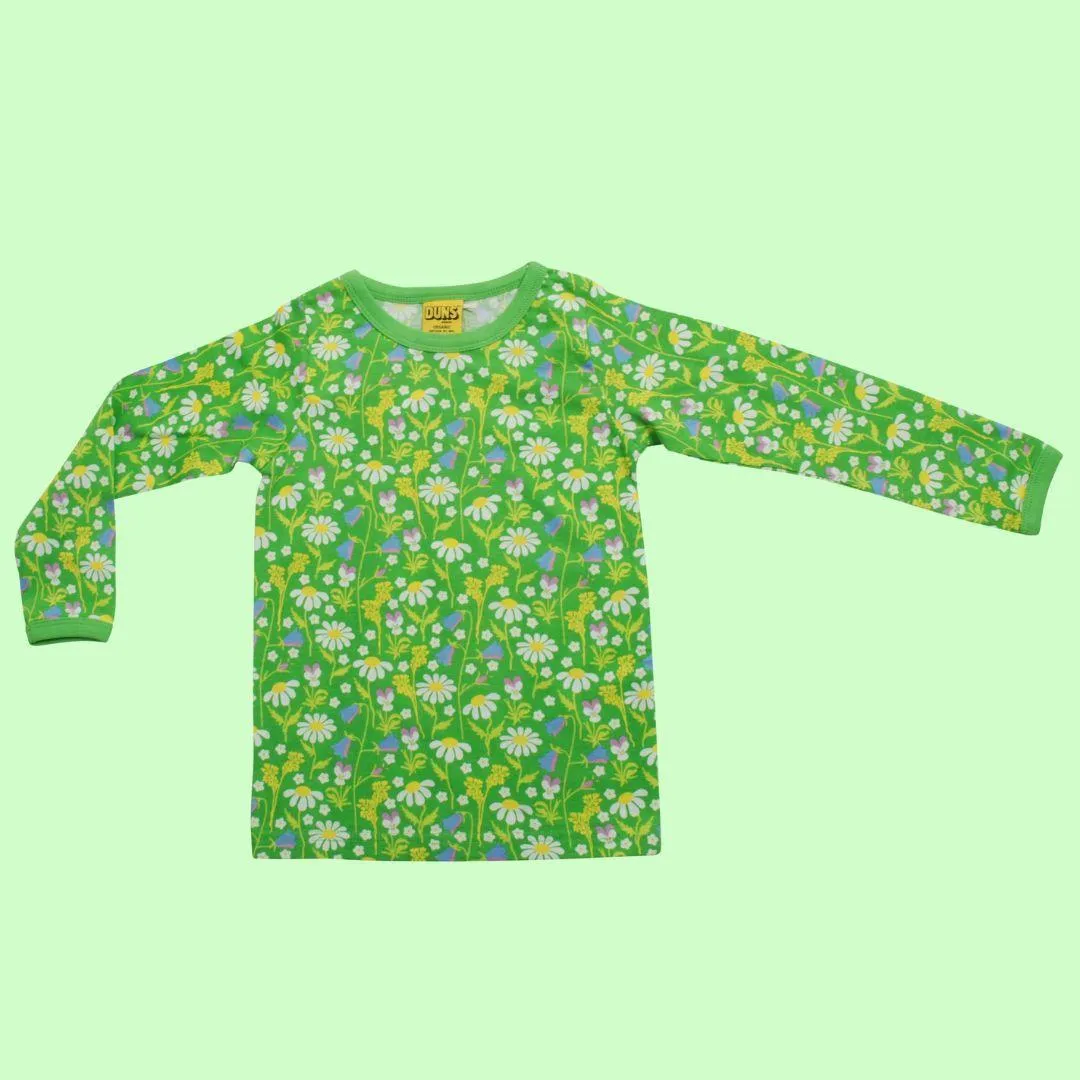 DUNS Summer Days Green - Long Sleeve Top