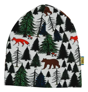 Duns Sweden Double Layered Hat Winter Wood Print