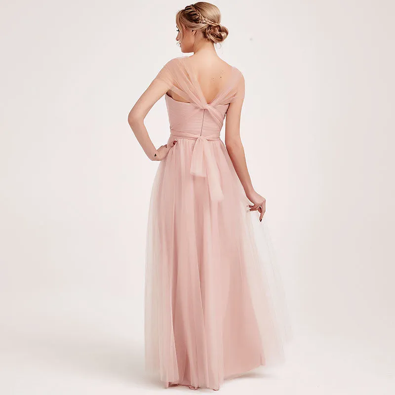 Dusty Pink MULTI WAY Tulle Bridesmaid Dress
