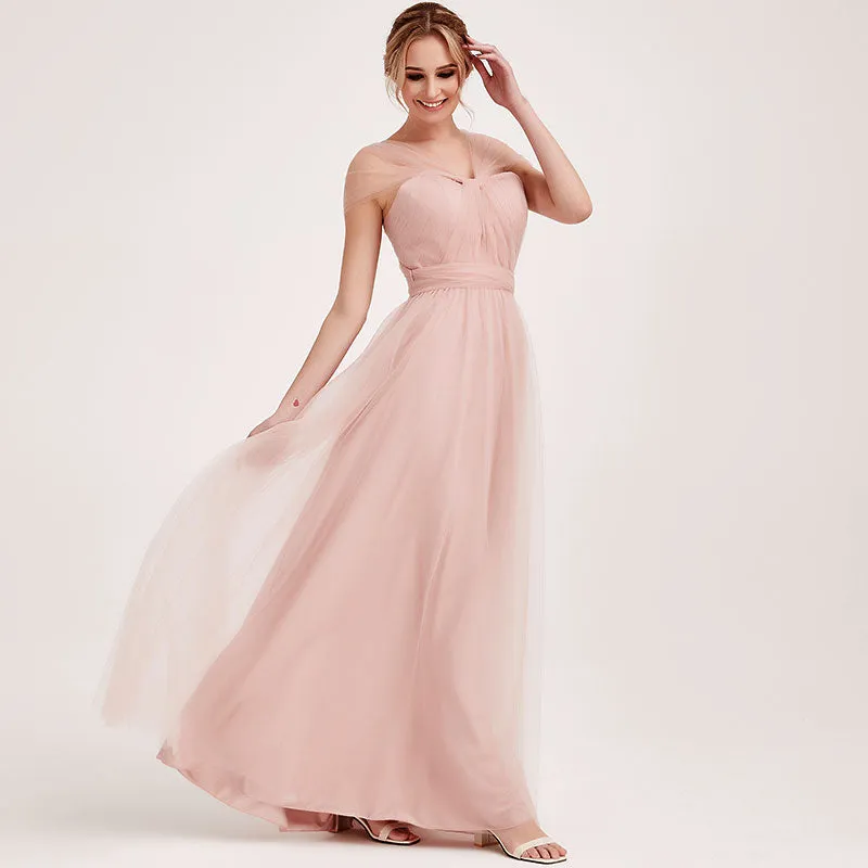 Dusty Pink MULTI WAY Tulle Bridesmaid Dress