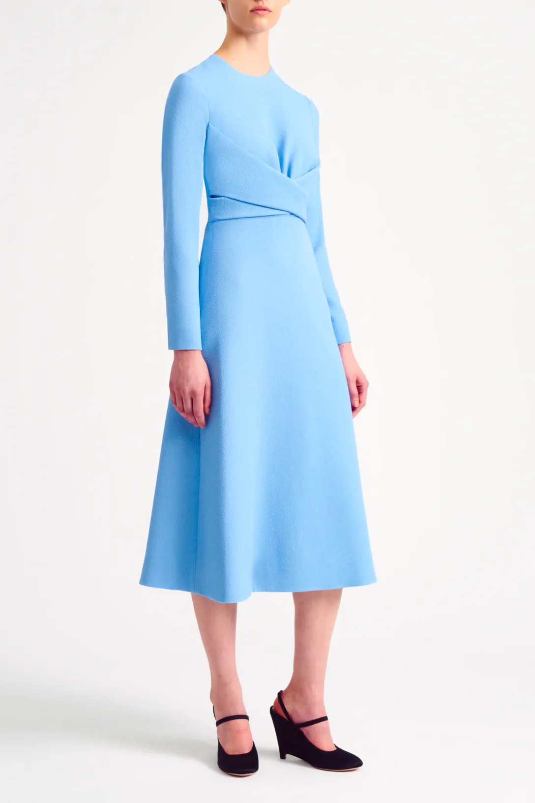Elta Double Crepe Dress