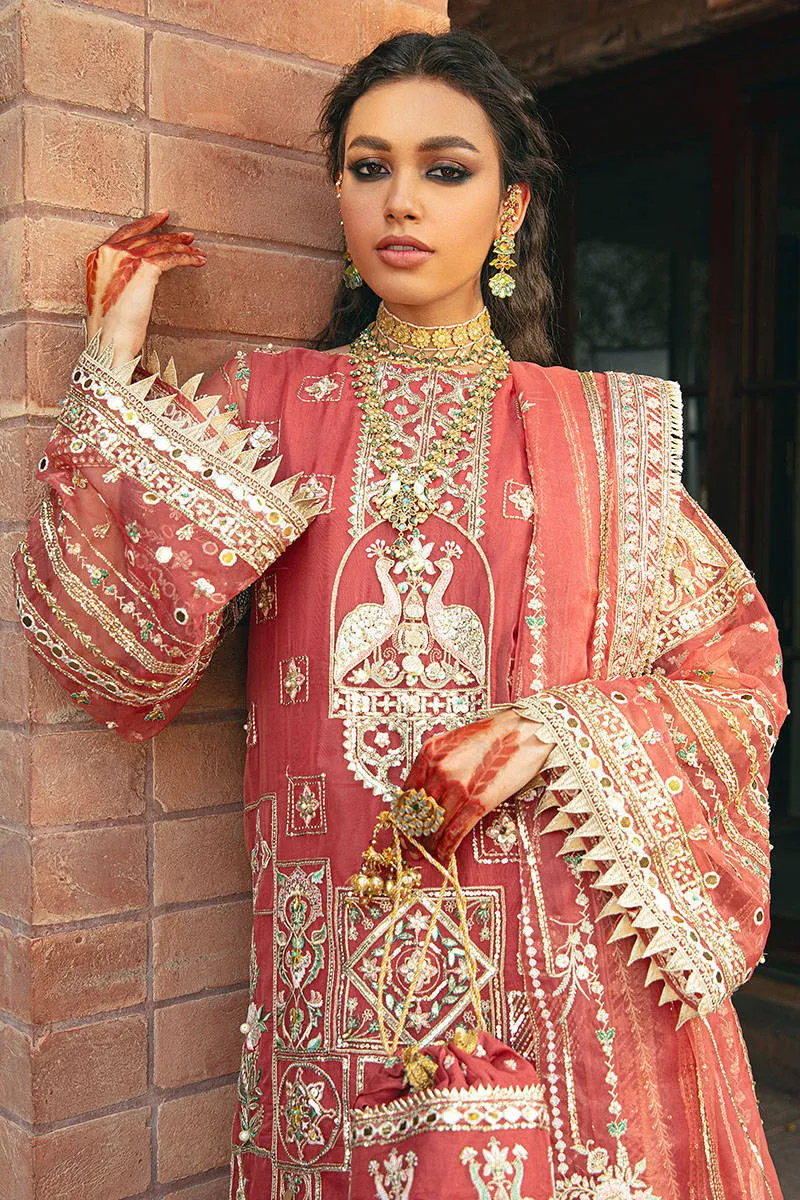 Embroidered Organza Sharara Kameez Pakistani Eid Dress