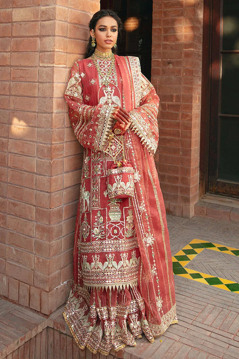 Embroidered Organza Sharara Kameez Pakistani Eid Dress